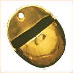 Brass Door Stopper Oval (H-1066) 