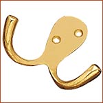 Brass Double Hook (H-1331)